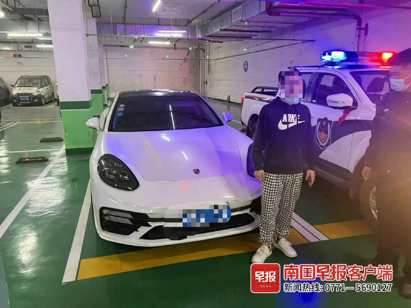 男子改号牌逃避停车费，白嫖7000元终被刑拘，法律的底线不容触碰