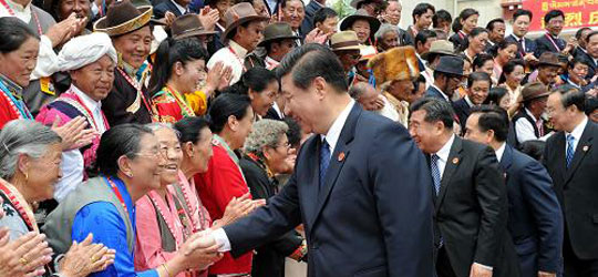 习近平接见新疆各族各界代表，共筑团结和谐美好家园